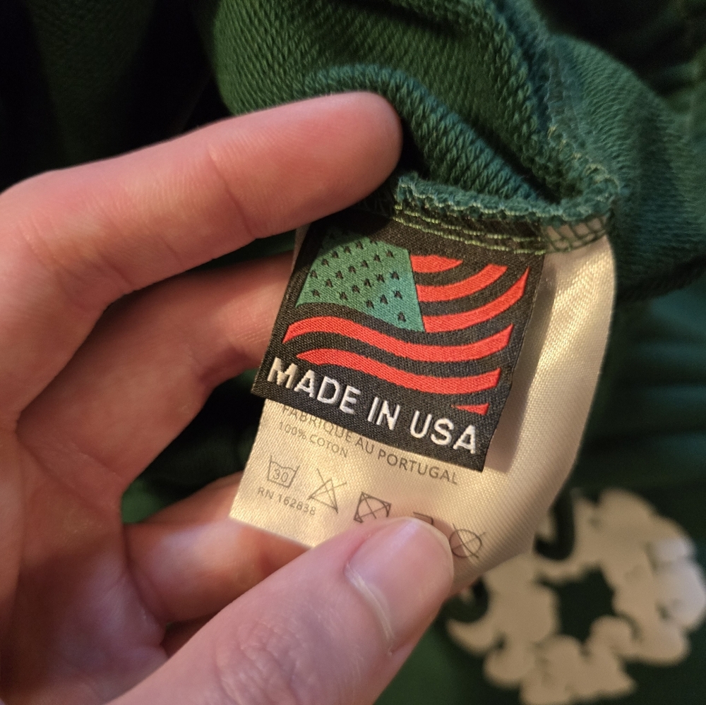 Denim tears sweatpants green - Picture 3 of 4